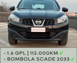 NISSAN Qashqai 1.6 GPL, 112.000km, OK Neopatentati