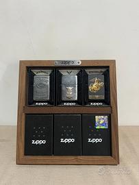 Set 3 Zippo Accendini Jack Daniel's, Air Force, Ma