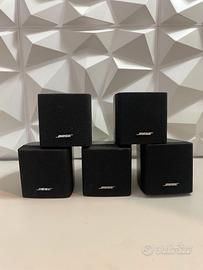 BOSE Jewel Cube per acoustimass neri speaker casse