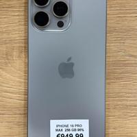 iPhone 16 Pro Max 256GB