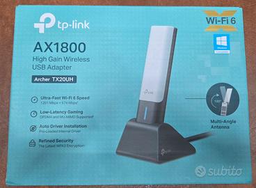 tp-link AX1800 usb archer TX20UH chiavetta WiFi