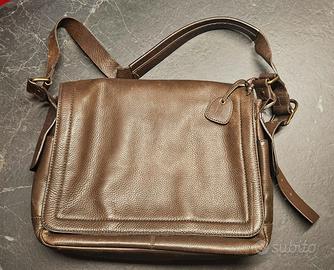 Borsa lavoro  in pelle vintage uomo