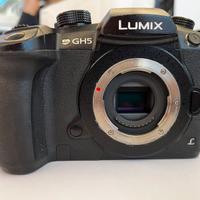 Lumix GH5 usata solo per video