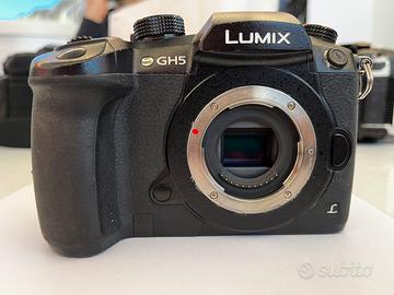 Lumix GH5 usata solo per video