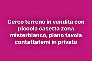 Terreni con piccola casa