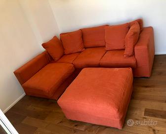 Divano Confalone + pouf