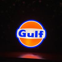 Insegna luminosa Gulf