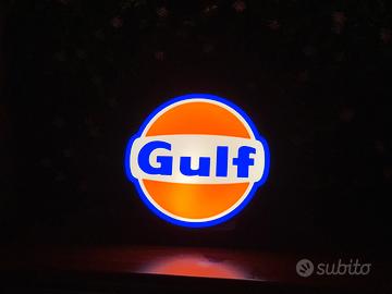 Insegna luminosa Gulf