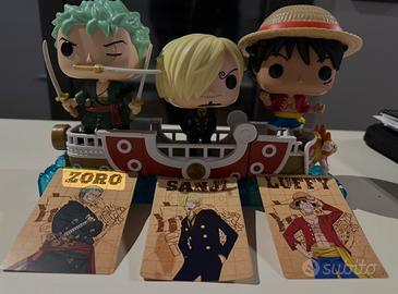 Funko pop One Piece sorpresa uovo kinder.