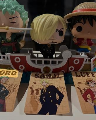 Funko pop One Piece sorpresa uovo kinder.