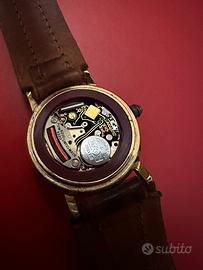 Orologio donna Yema calendario placcato oro