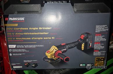 smegliatrice parkside performance 20v  