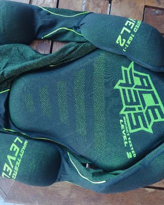 Protezione  corpetto completa  per motocross  da b