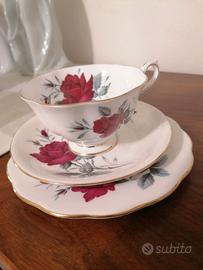 Trio da tè Avon Royal Albert Sweet Romance