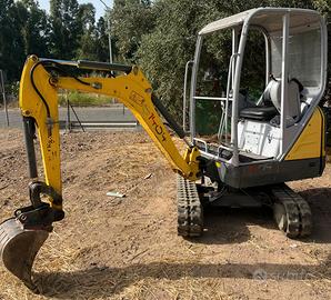 Miniescavatore waker neuson 17 quintali