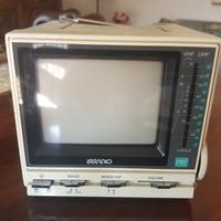 Mini TV vintage anni 80 Irradio "Il Formica"