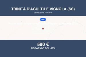 Immobile in asta di 12 m² a Trinità d'Agultu e Vig