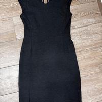 Elegante abito a tubino grigio