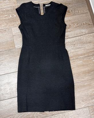 Elegante abito a tubino grigio