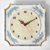 Orologio a muro quadrato in ceramica