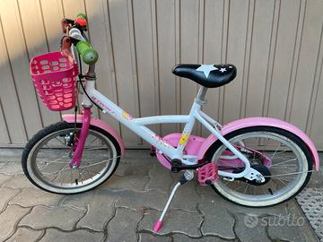 Bicicletta Bambina BTWIN 4-6 anni ruote 16 pollici