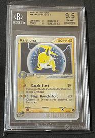 Raichu ex sandstorm 98/100 bgs 9.5