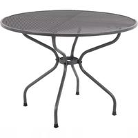 MWH Tavolo lamiera stirata tondo ø 105 cm