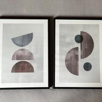 2 poster Desenio con cornici