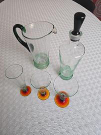 Set bicchieri cristallo