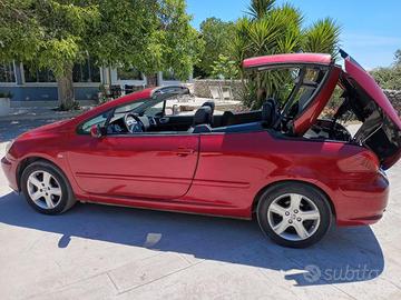 Peugeot 307 cc 1.6  rosso di Borgogna 