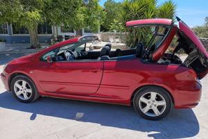 Peugeot 307 cc 1.6  rosso di Borgogna 