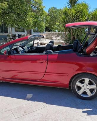 Peugeot 307 cc 1.6  rosso di Borgogna 