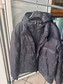 Piumino vera piuma Combipel tg XXL nero