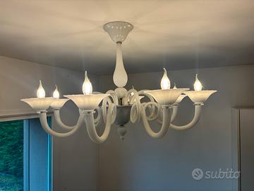 Lampadario Murano Sylcom Art. 1382 - 8 luci
