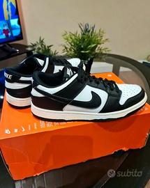 Nike Dunk Low Panda 36 Nere Bianche Nuove
