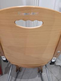 Seggiolone pappa Foppapedretti legno