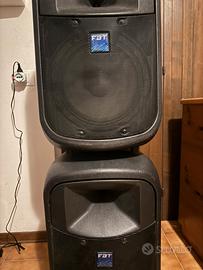 Coppia di casse attive FBT Jolly 12ba