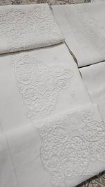 PRENOTATO 2 Completi letto matrimoniali lino