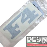 Adesivo codone F4 Grigio codone Rosso MV Agusta F4