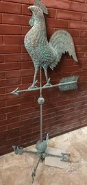 Gallo segnavento in rame