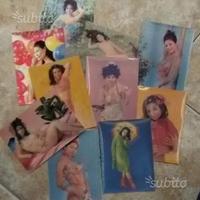 Cartoline donne vintage plastificate