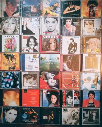 CD musicali voci femminili Italiane