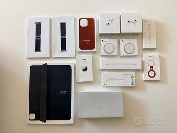 Lotto 14 scatole Apple originali vuote