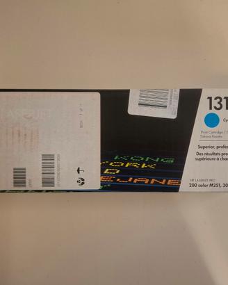 hp Toner Originale Ciano /celeste 131A