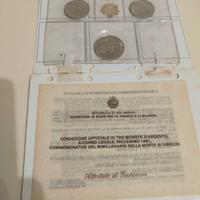 Trittico San Marino in Argento anno 1981