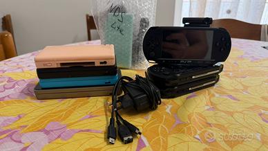 7 console Psp e Nintendo DS da riparare