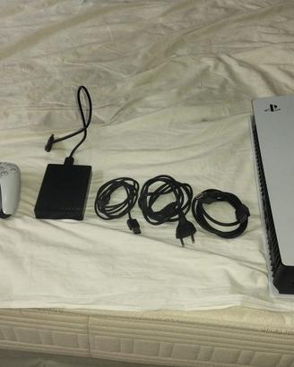 PS5 Digital 825GB + HD Seagate +Telecamera PS5 HD