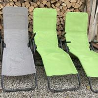 Lettini sdraio pieghevoli basculanti