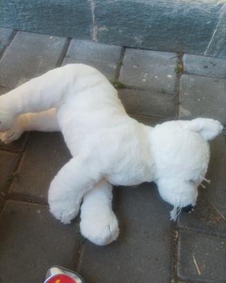 3 peluche  quello bianco Ikea morbidissimo