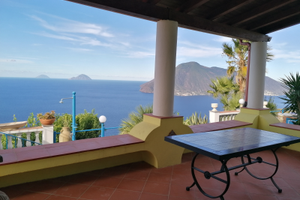 Lipari Appart da 6 posti in Villa Panorama